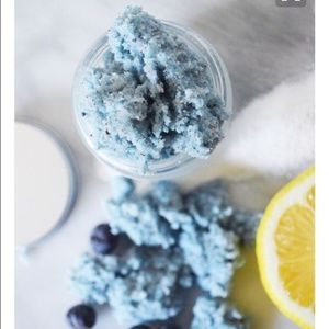 Blueberry Lemon Homemade Sugar Scrub